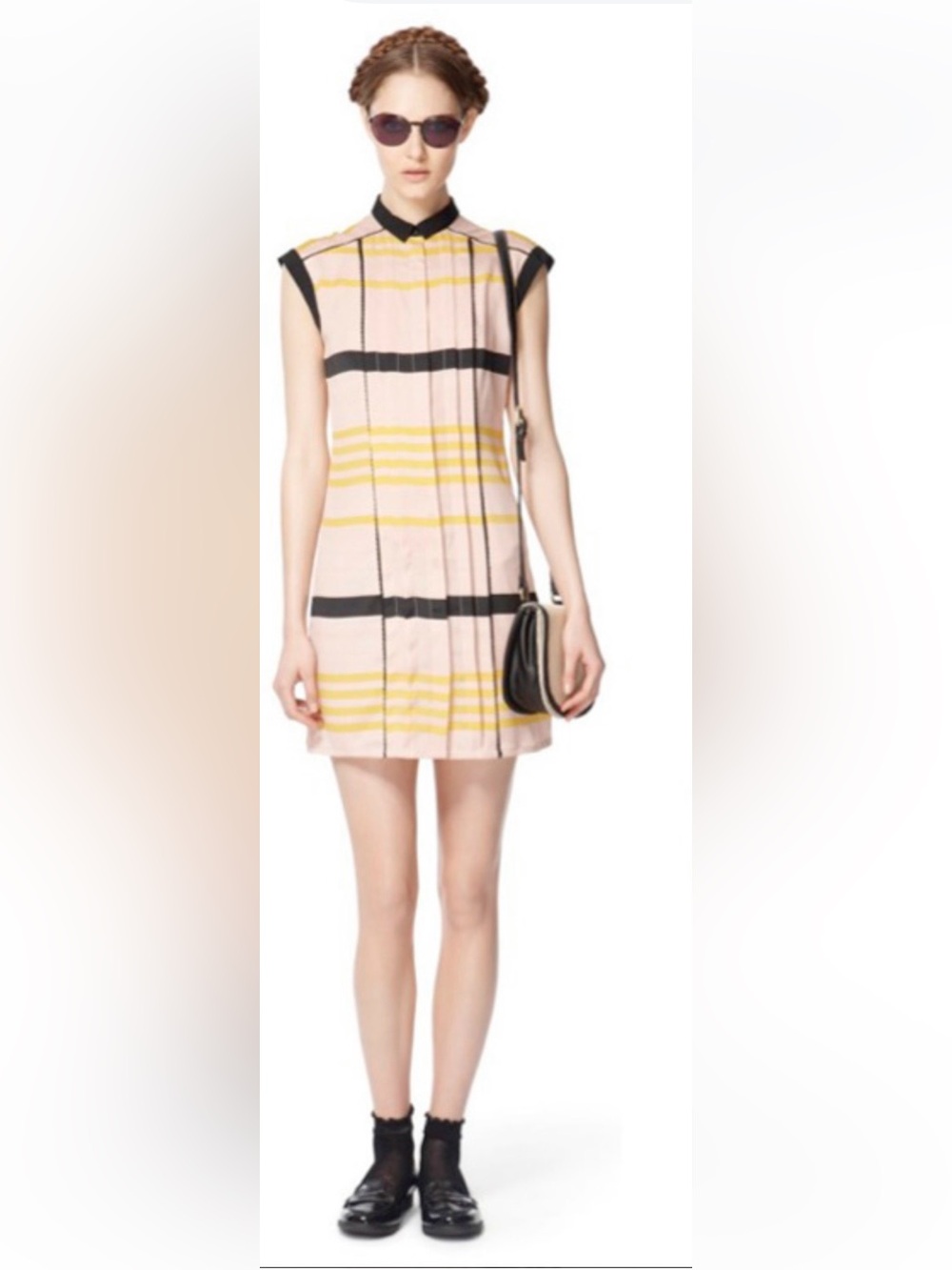 Jason Wu (For Target) Sleeveless Front Pleated Shift Dress. Women’s Sz-S Blush - Picture 1 of 7